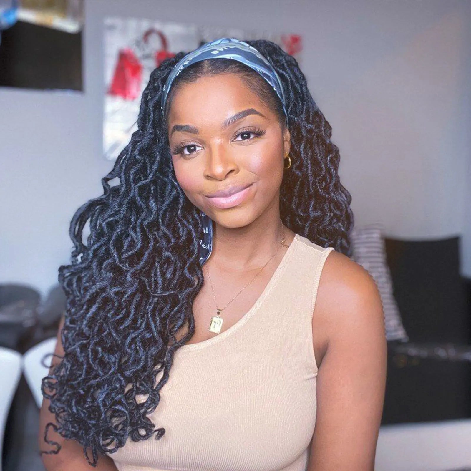 ToyoTress Toceana Curly Locs Crochet Hair Braiding Hair Extensions