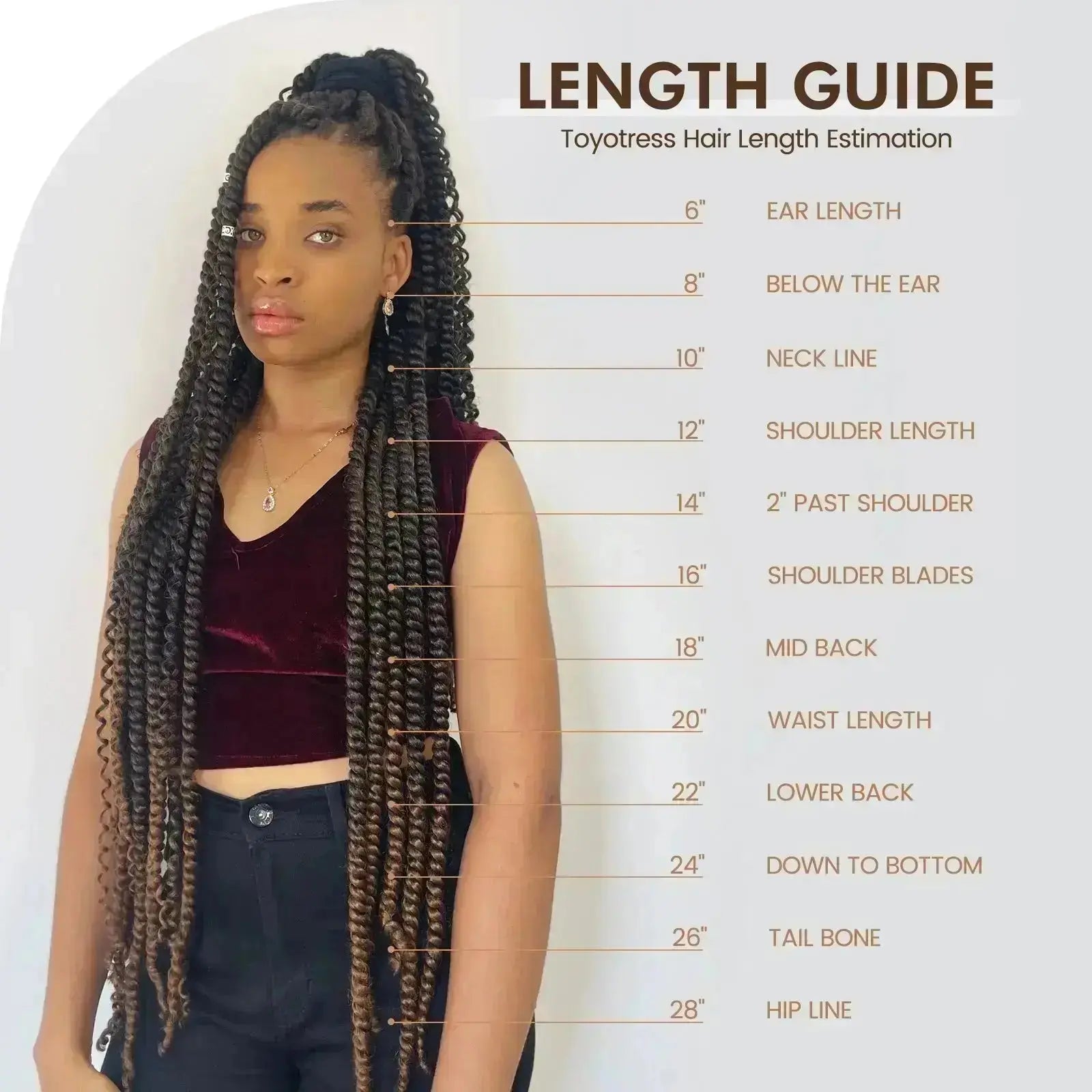Toyotress Mini Yanky Twist Braiding Hair Short Passion Twist Crochet Braids Synthetic Hair Extensions