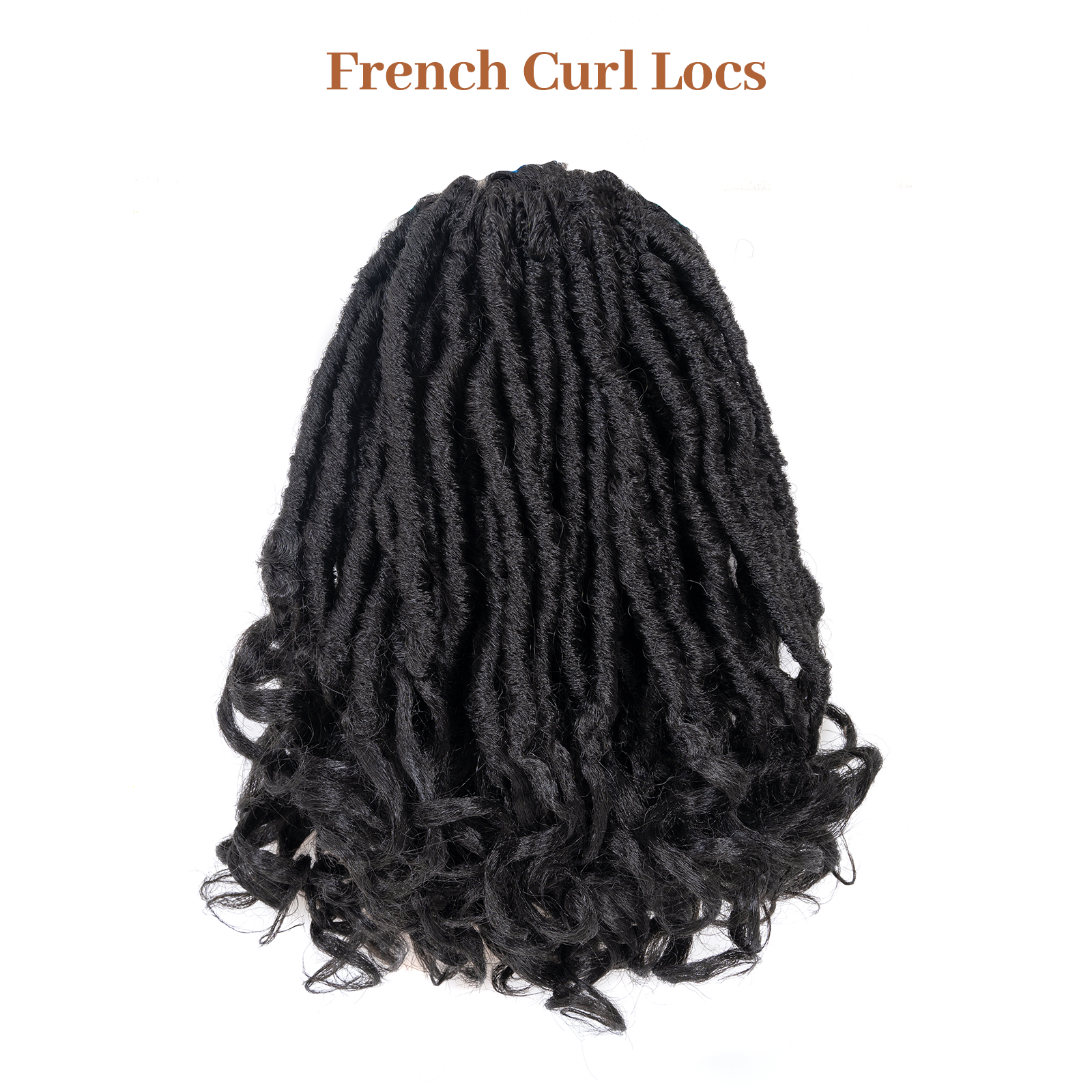 Toyotress Unique French Curl Locs Crochet 14-18