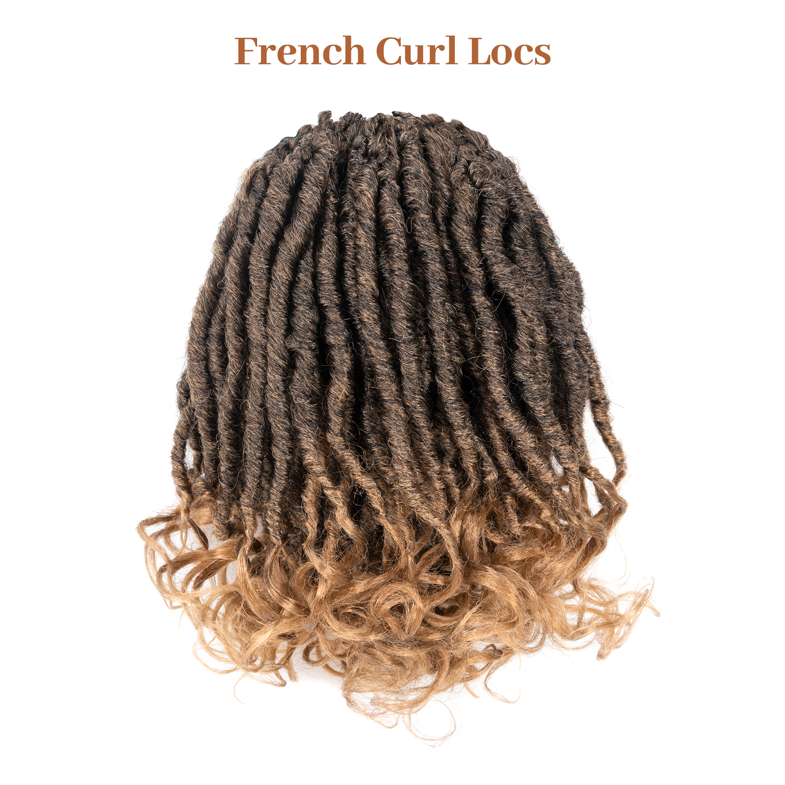 Toyotress Unique French Curl Locs Crochet 14-18