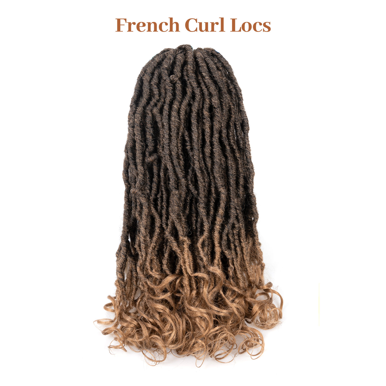 Toyotress Unique French Curl Locs Crochet 14-18