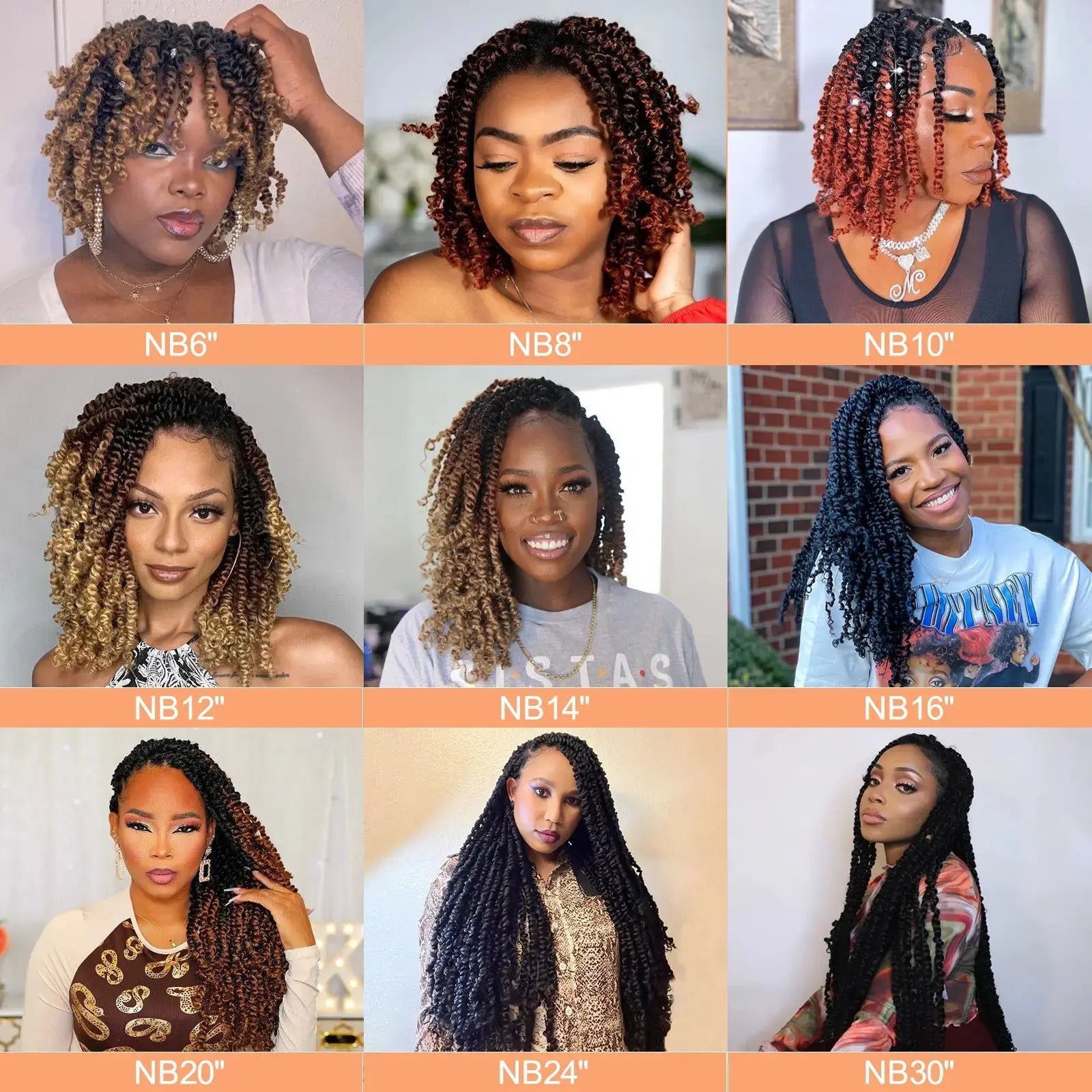 Toyotress Tiana Passion Twist Hair Pre-Twisted Pre-Looped Passion Twists Crochet Braids Made Of Bohemian Hair Synthetic Braiding Hair Extension