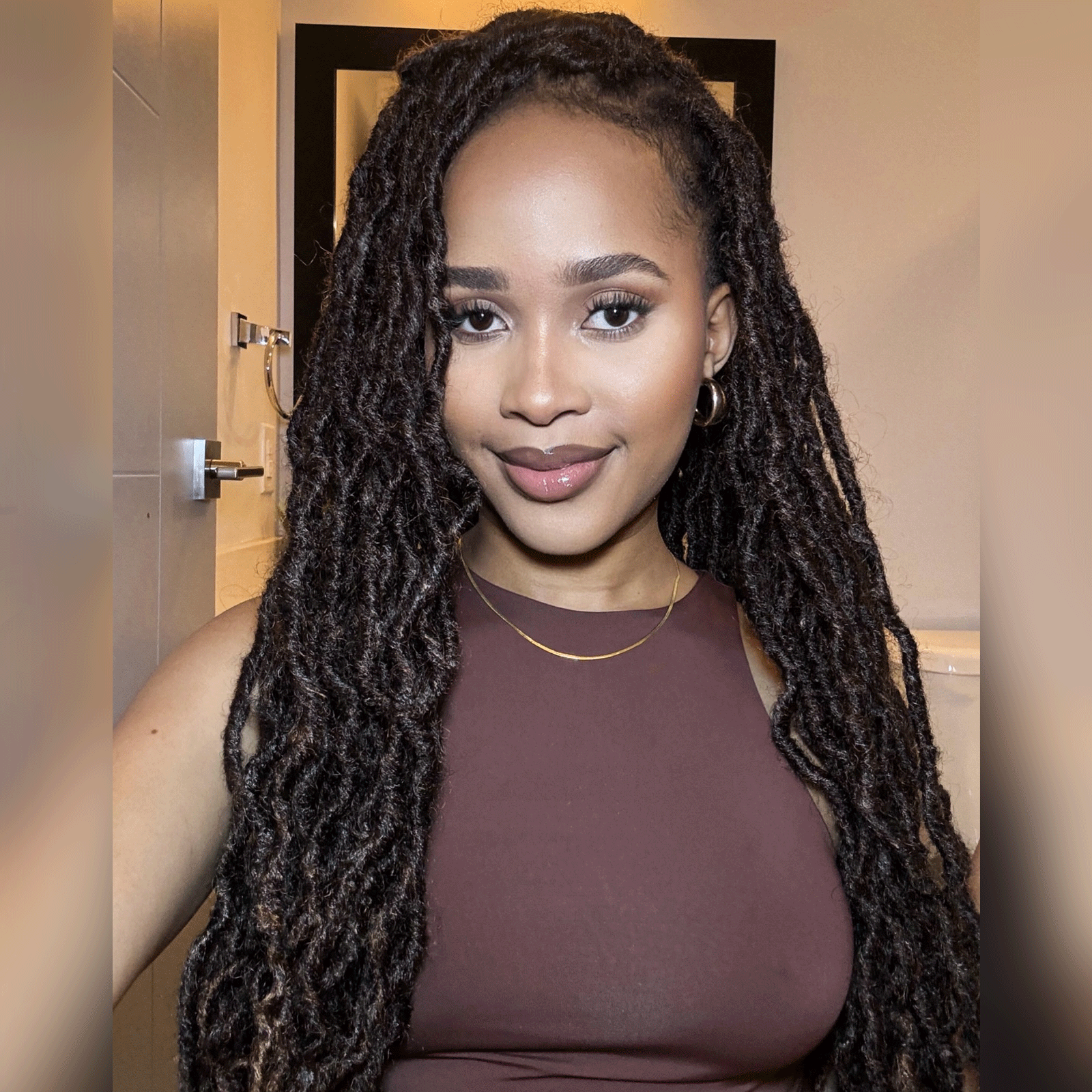 ToyoTress Toceana Curly Locs Crochet Hair Braiding Hair Extensions