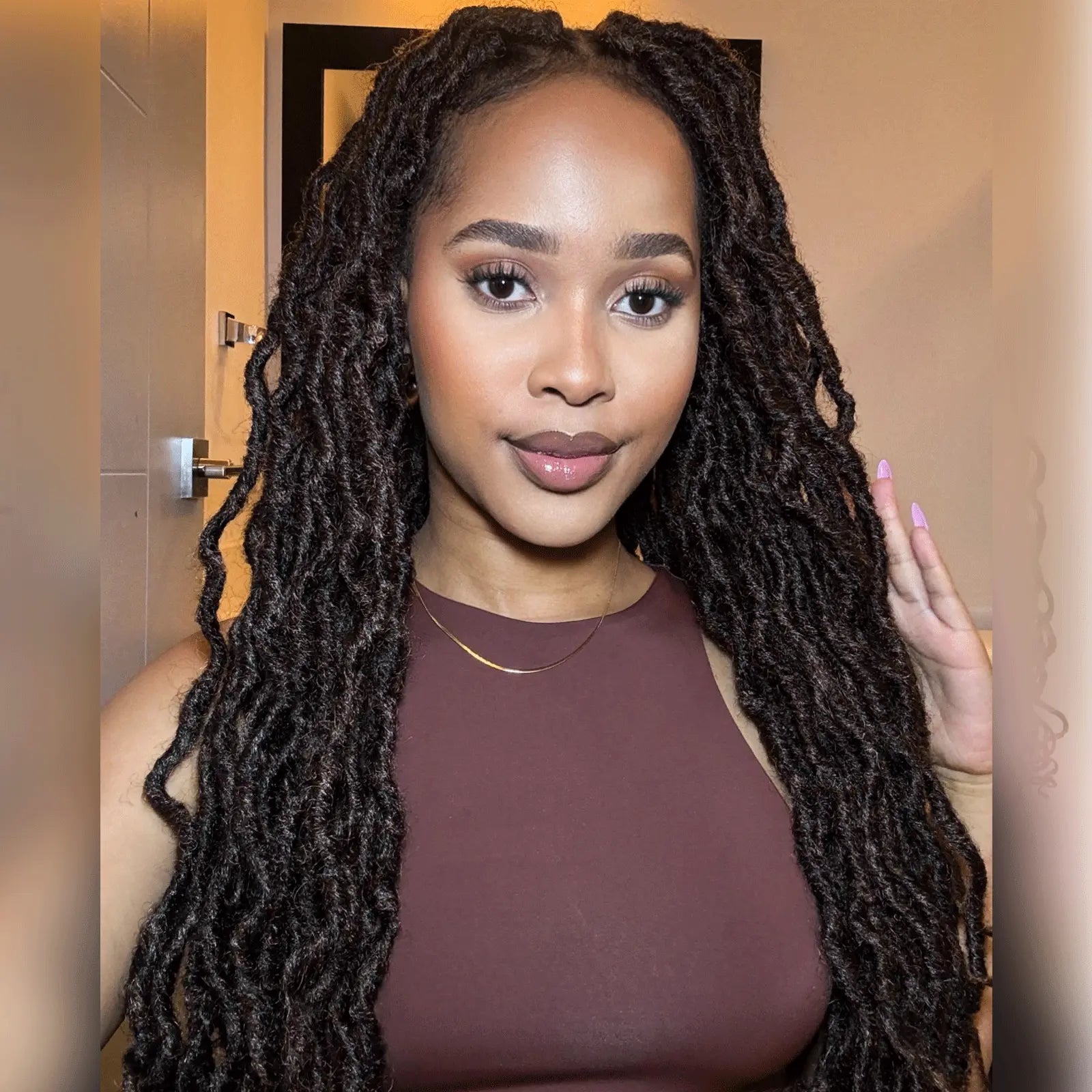 ToyoTress Toceana Curly Locs Crochet Hair Braiding Hair Extensions