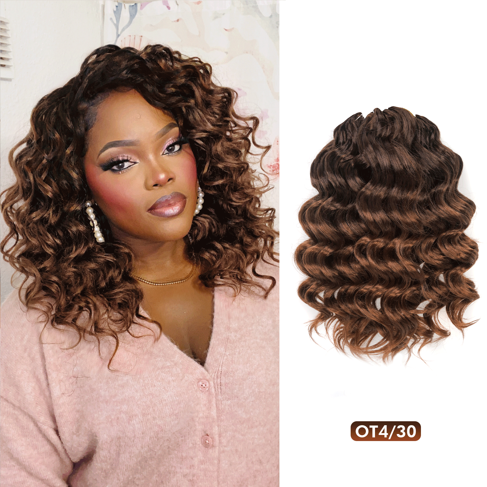 Ocean Wave Synthetic Crochet Braiding Hair Extensions – Toyotress