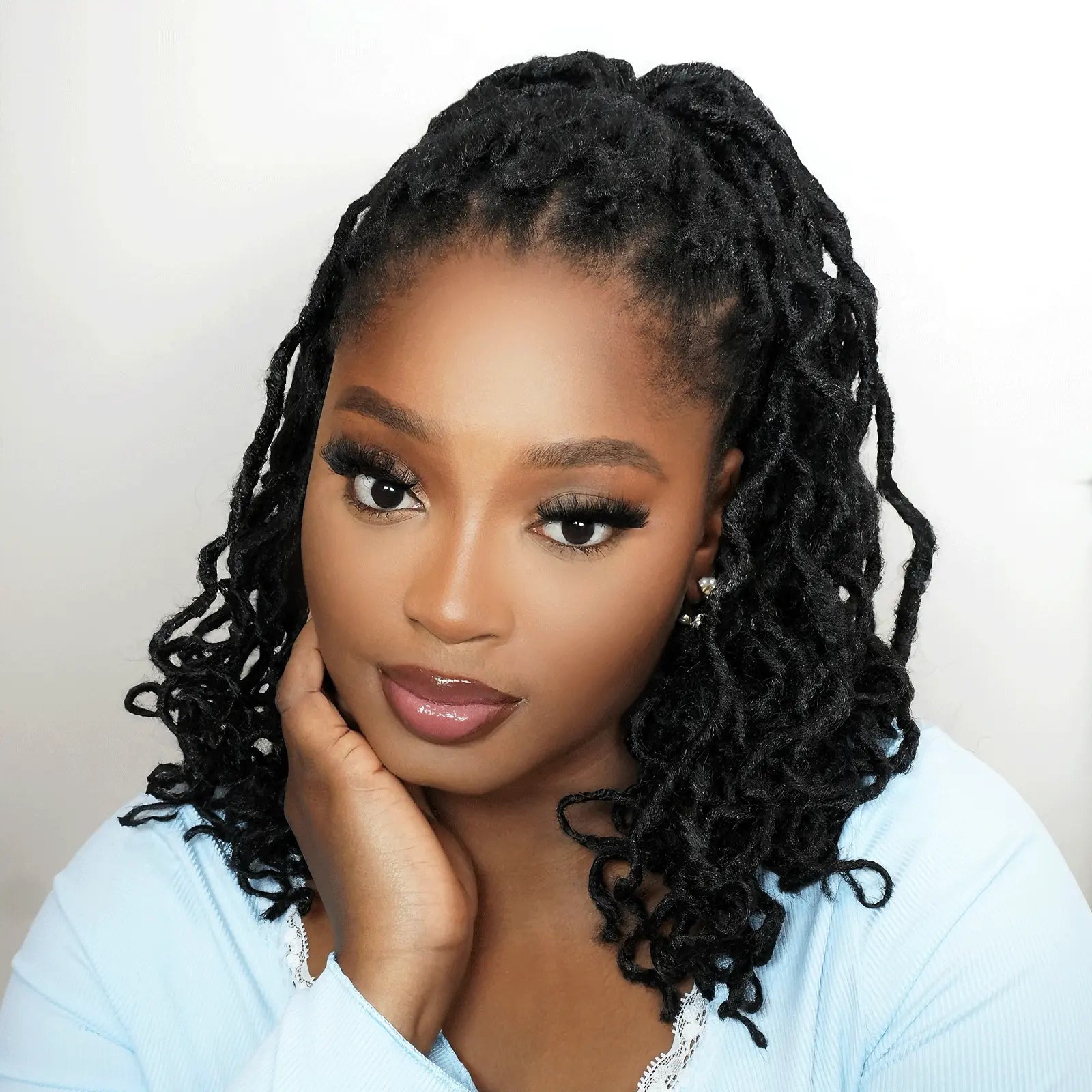 ToyoTress Toceana Curly Locs Crochet Hair Braiding Hair Extensions