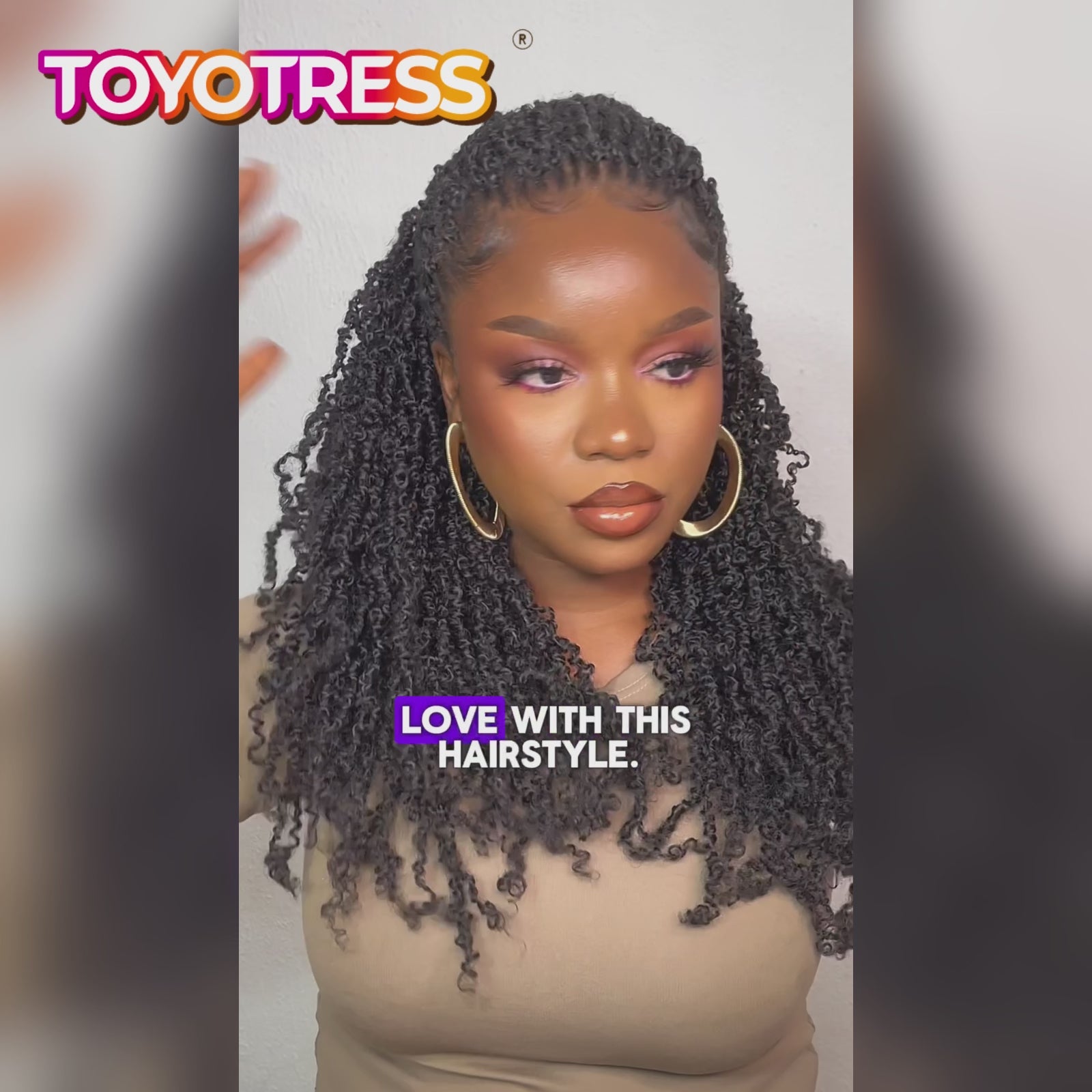 8 Packs YT |  Toyotress® Yanky Twist Crochet Hair Mini Passion Twist Short Passion Twist Pre Twisted Bob Twist Hair Extensions