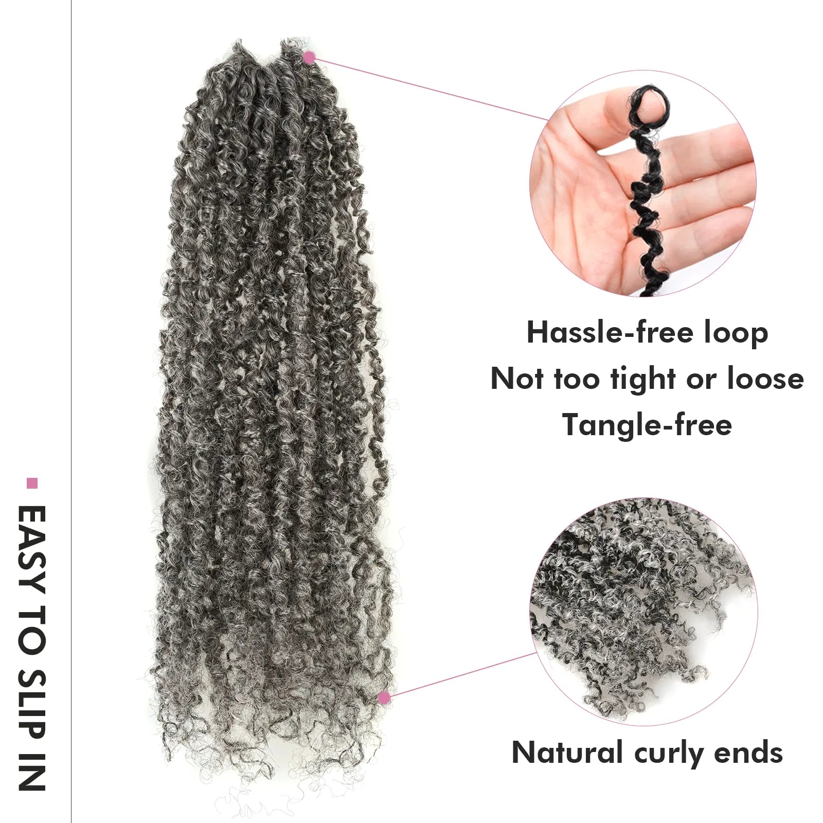 8 Packs YT | Toyotress® Yanky Twist Crochet Hair Mini Passion Twist Short Passion Twist Pre Twisted Bob Twist Hair Extensions