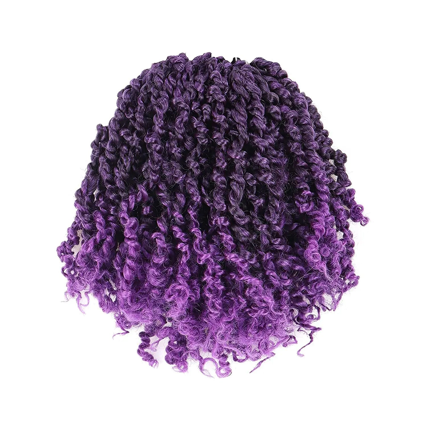 Tiana Passion Twist Hair Pre-Twisted Pre-Looped Passion Twists Crochet Braids Made Of Bohemian Hair Synthetic Braiding Hair Extension - Toyotress