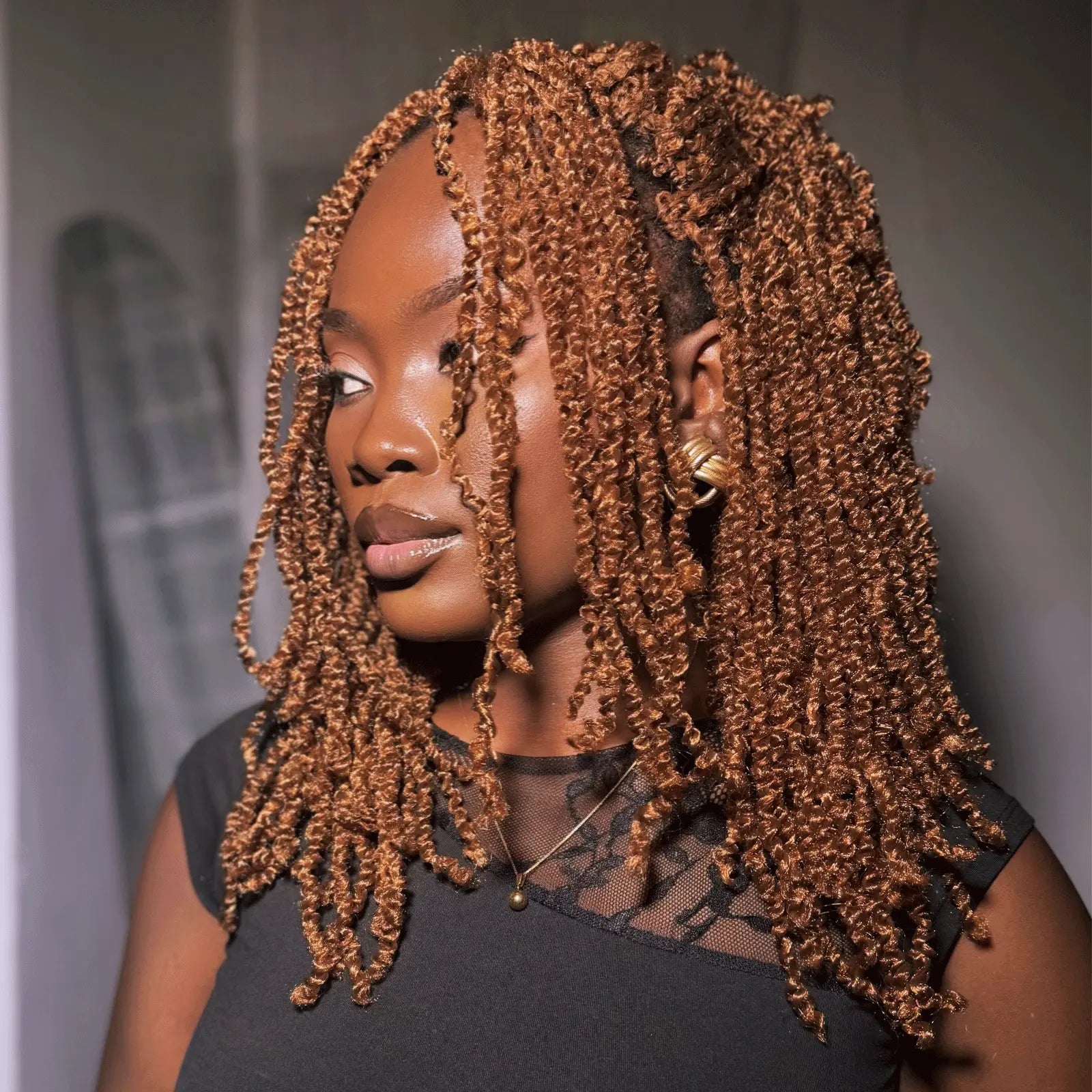 8 Packs MKT | Toyotress® Micro Kinky Twist Mini Spring Twist Hair Springy Afro Twist Hair Fluffy Kinky Twist Crochet Hair Extensions Toyotress