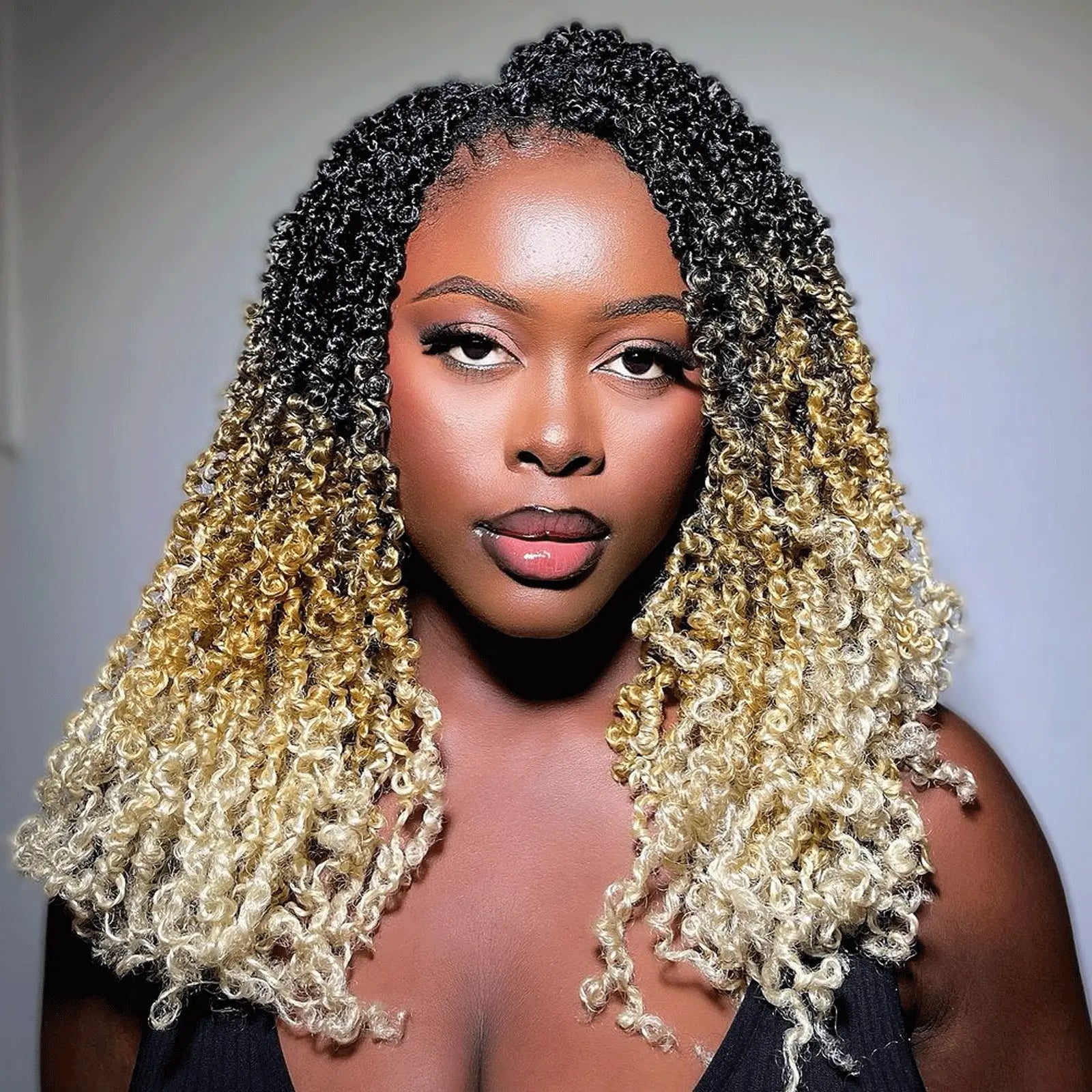 1 Pack YT | Toyotress® Yanky Twist Pre Looped Mini Passion Twist Short Passion Twist Crochet Braids Synthetic Hair Extensions Toyotress