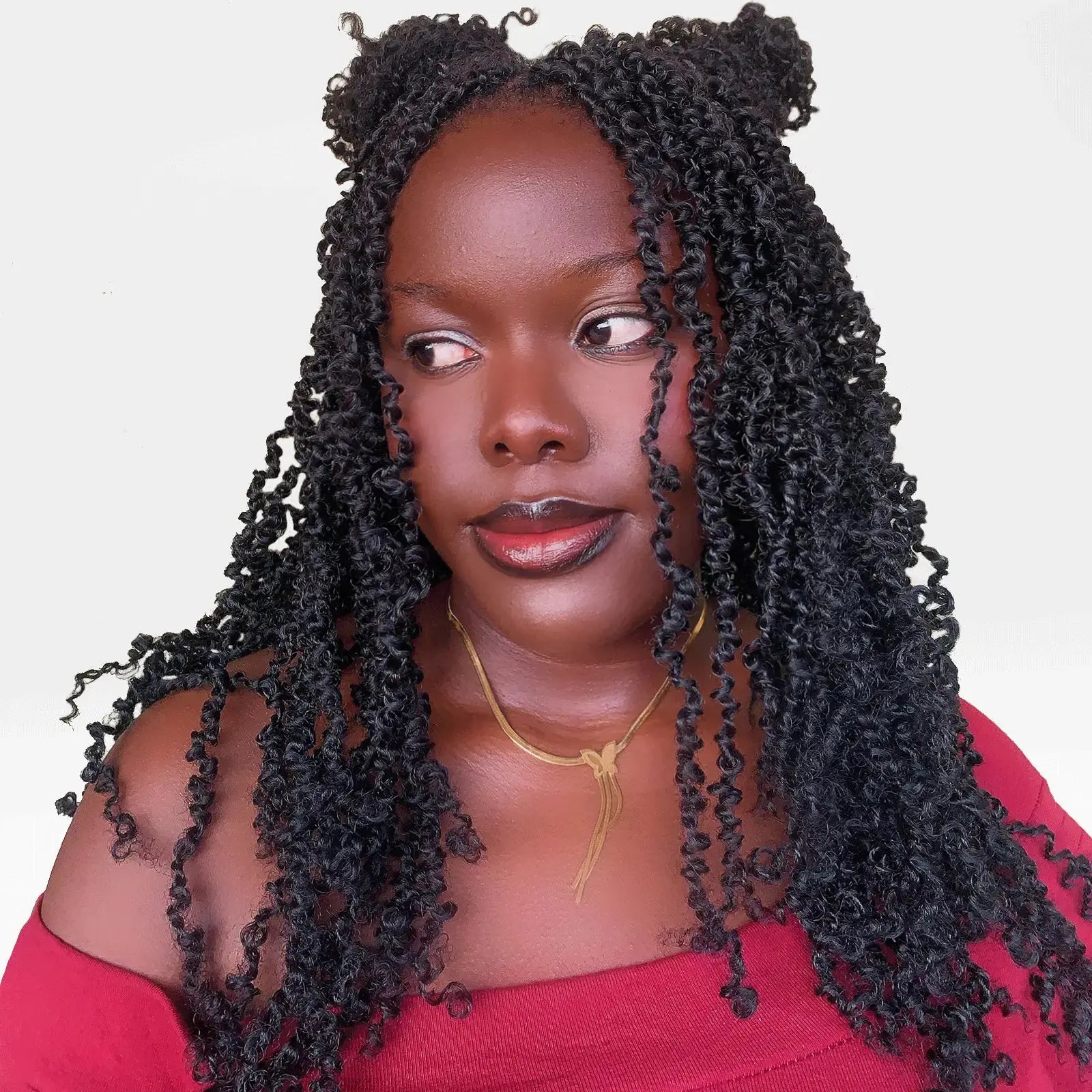 Toyotress Mini Yanky Twist Braiding Hair Short Passion Twist Crochet Braids Synthetic Hair Extensions