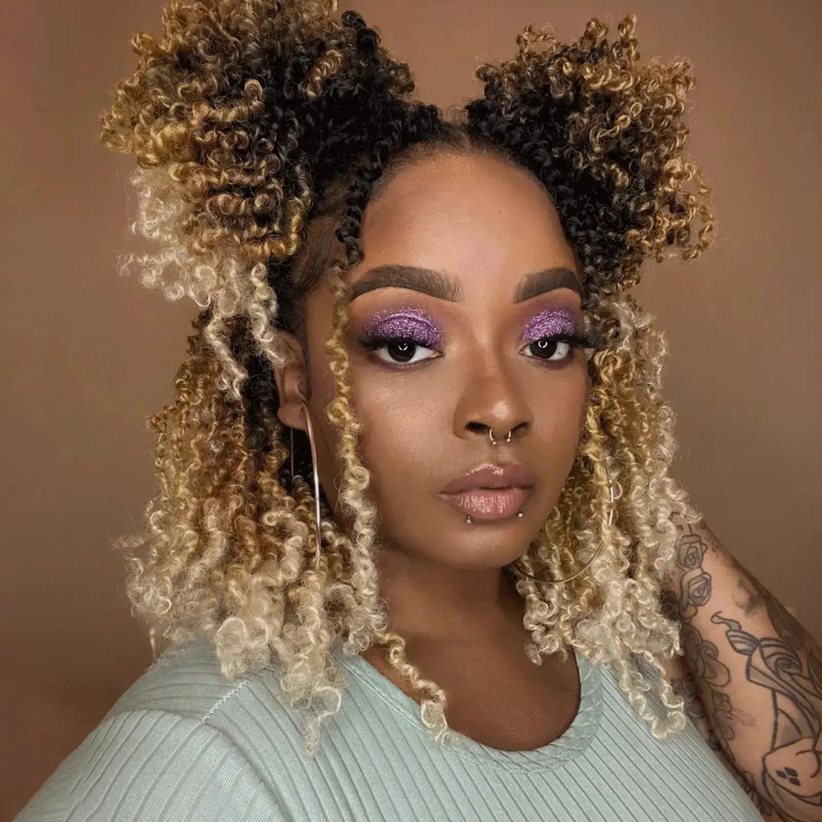 Toyotress Mini Yanky Twist Braiding Hair Short Passion Twist Crochet Braids Synthetic Hair Extensions