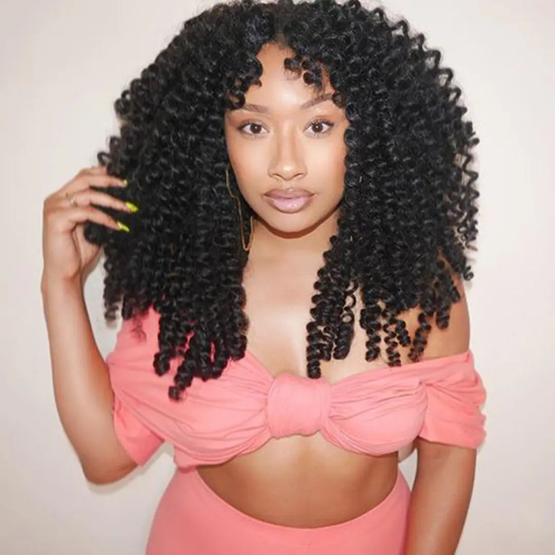 Toyotress Wand Curl Jamican Bounce Curls Synthetic Braiding Hair Exentions
