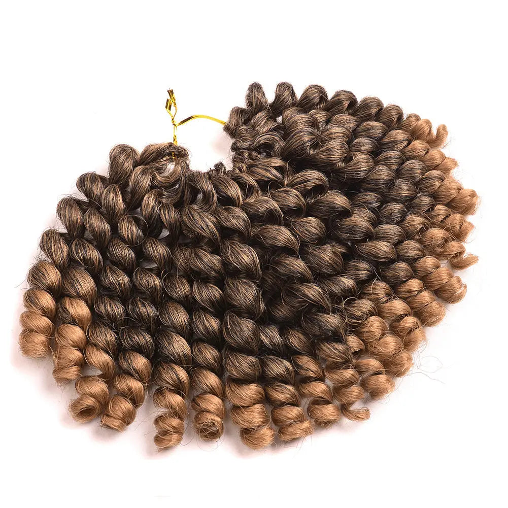 Toyotress Wand Curl Jamican Bounce Curls Synthetic Braiding Hair Exentions