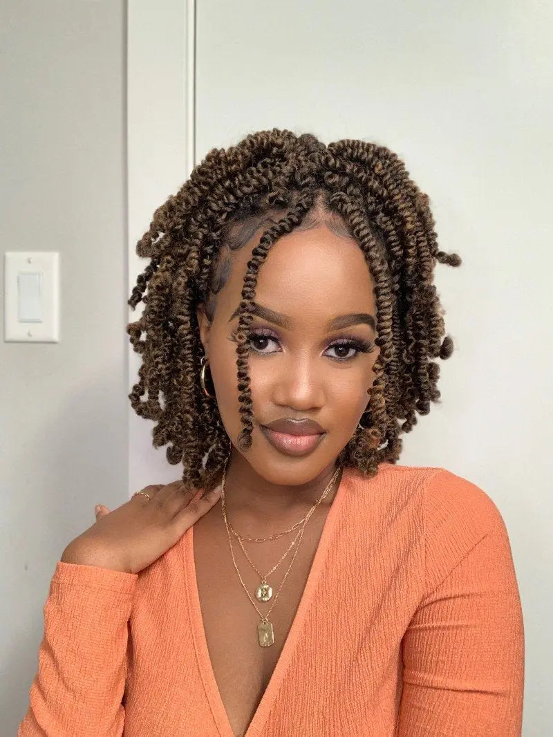 Toyotress Bob Spring Twist Crochet Synthetic Braiding Hair Extensions