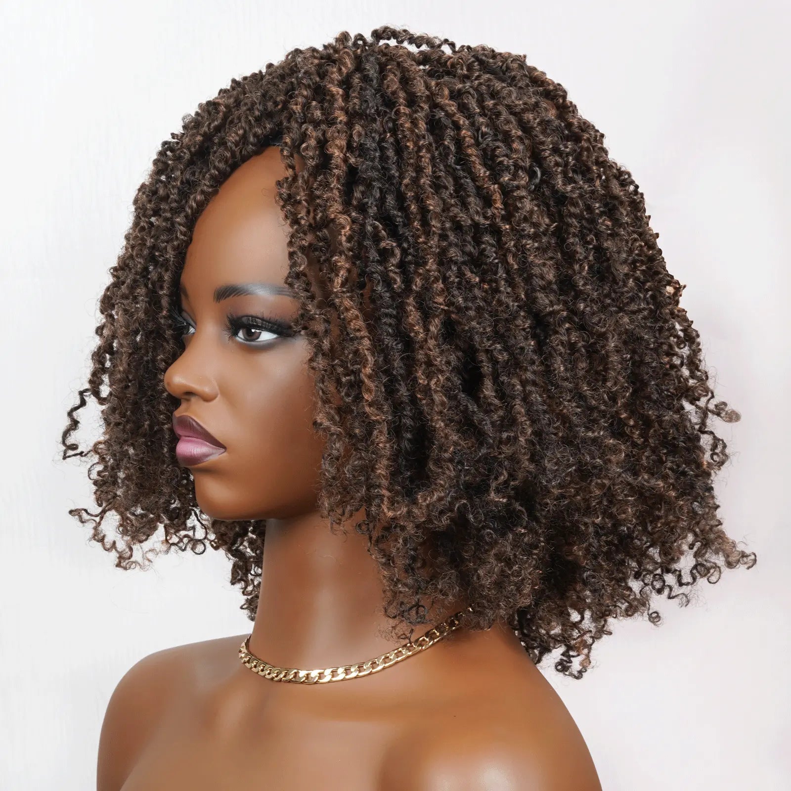 Toyotress Mini Yanky Twist Braiding Hair Short Passion Twist Crochet Braids Synthetic Hair Extensions