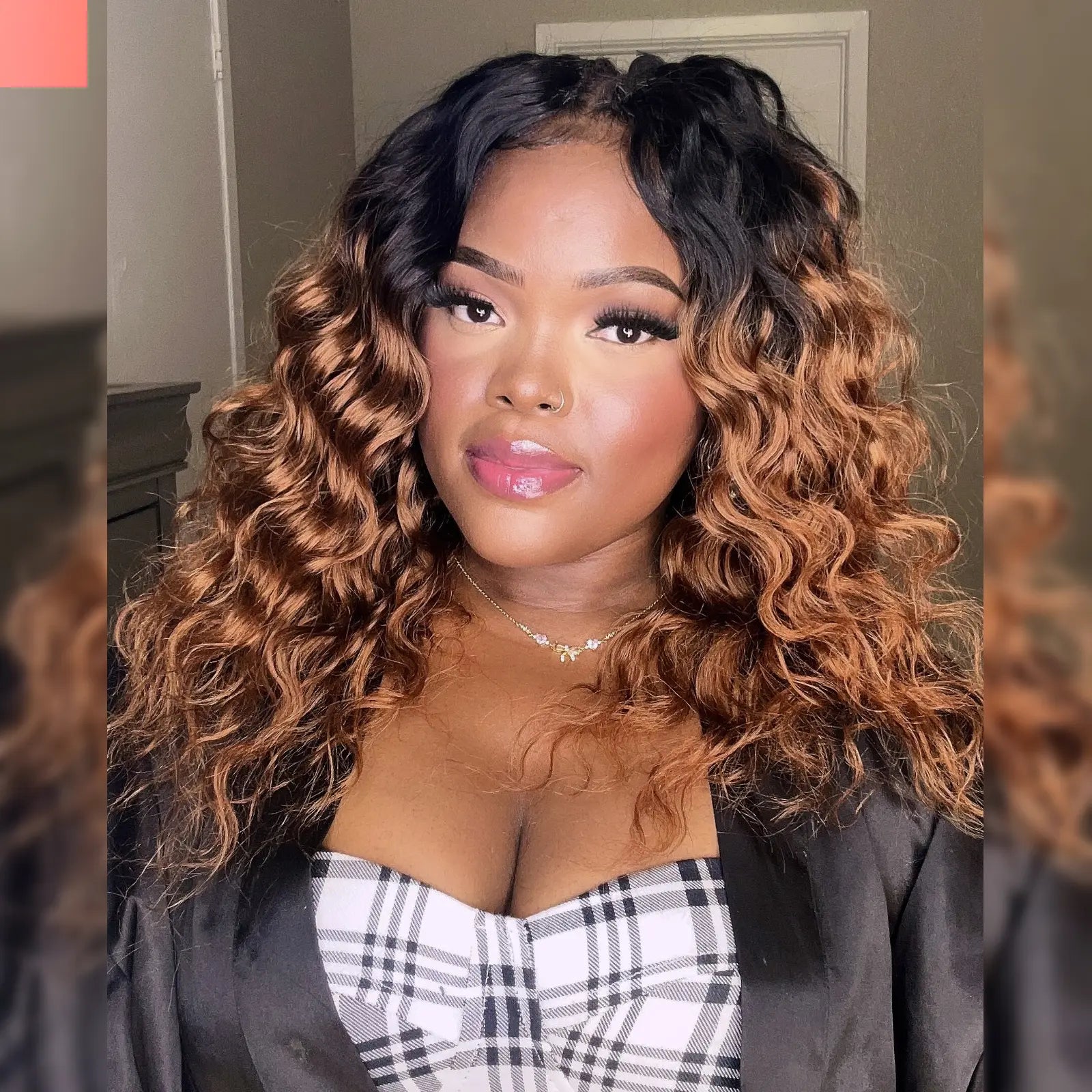 Toyotress® Human Crochet Hair Knotless Pre-Separated Human Hair Ocean Wave Crochet Hair Body Wave Extensions Toyotress