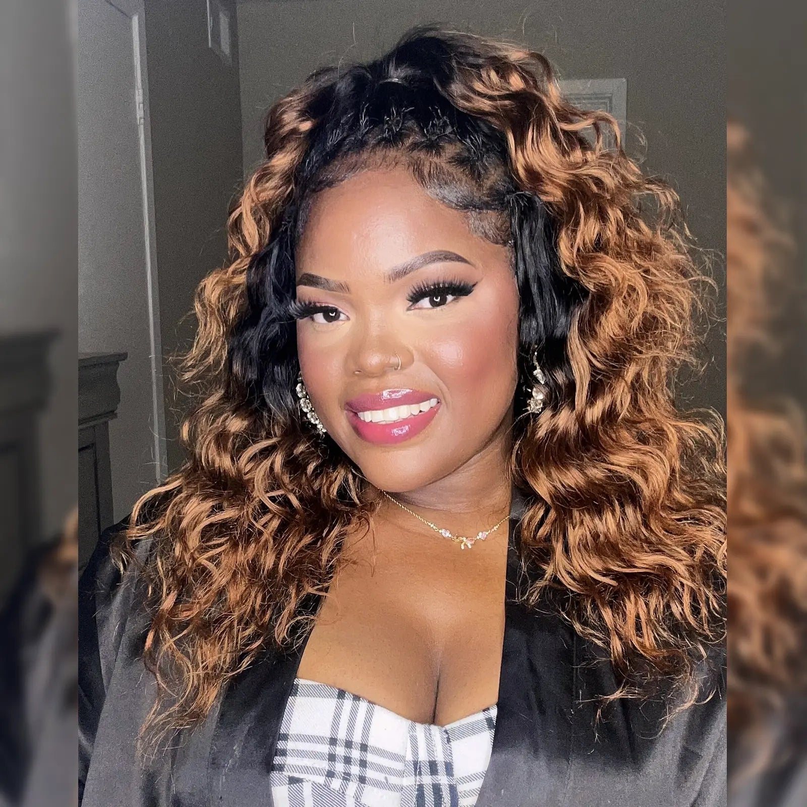 Toyotress® Human Crochet Hair Knotless Pre-Separated Human Hair Ocean Wave Crochet Hair Body Wave Extensions Toyotress