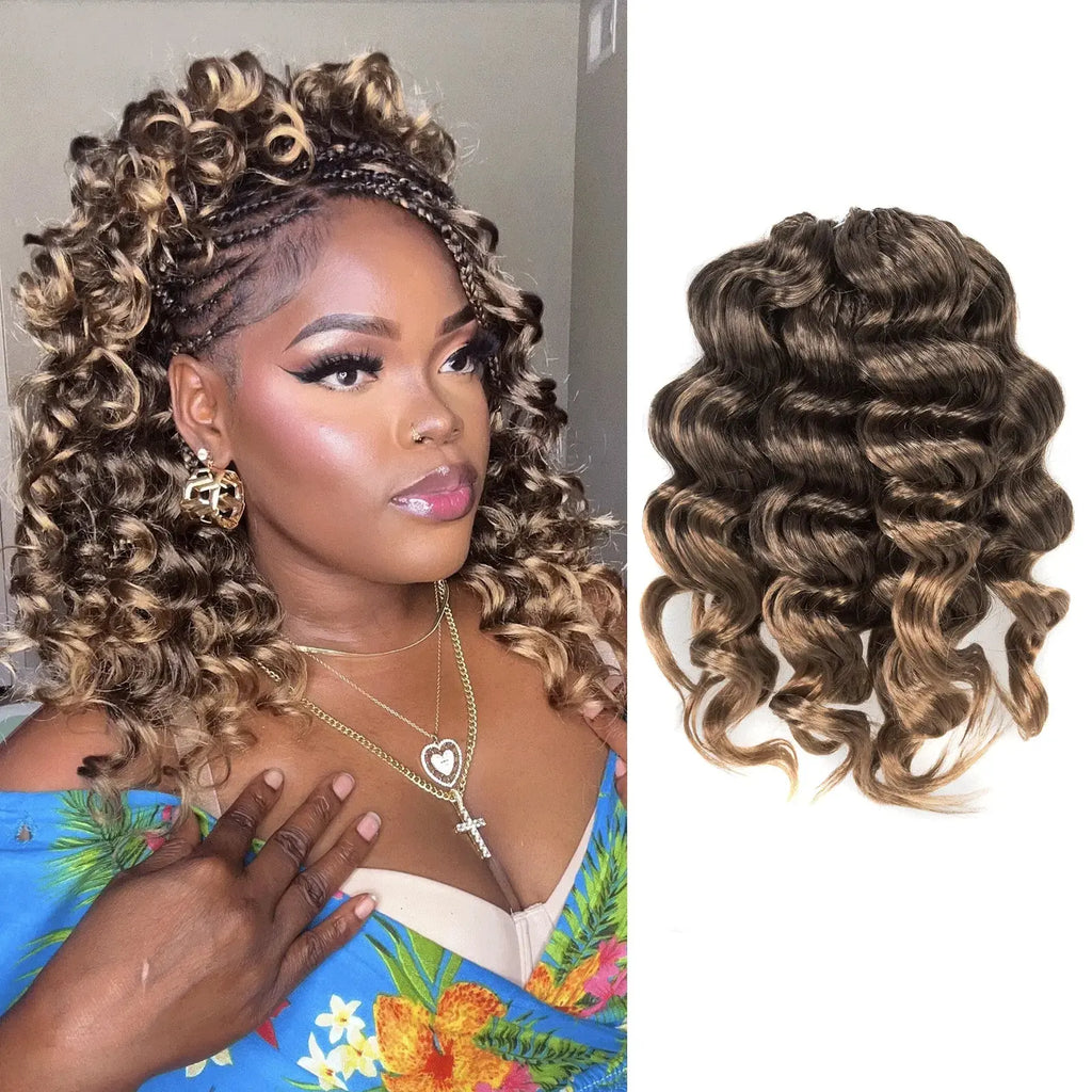 Toyotress Ocean Wave Synthetic Crochet Braiding Hair Extensions