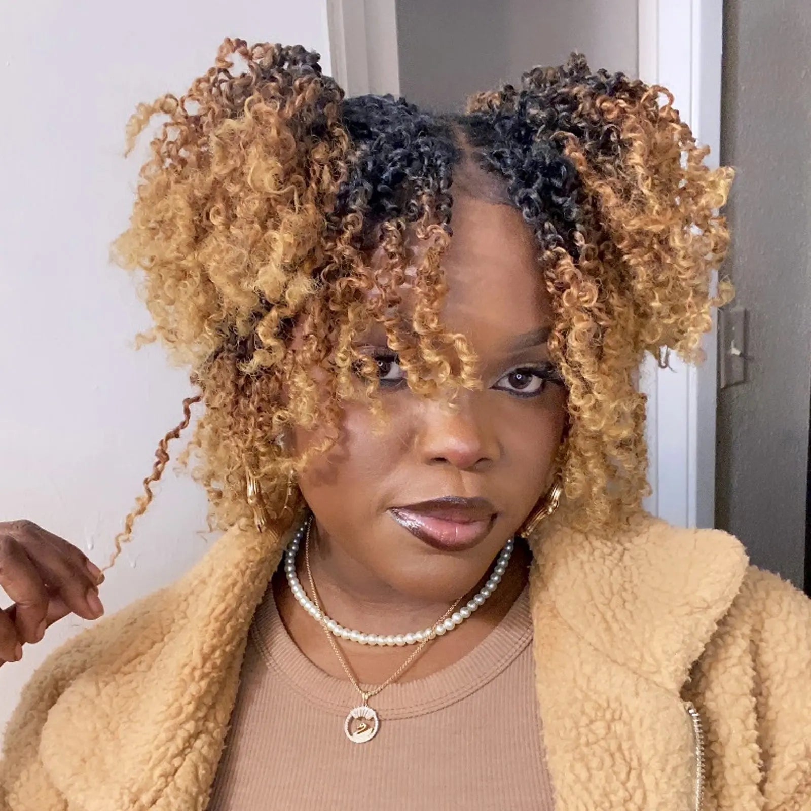 1 Pack YT | Toyotress® Yanky Twist Pre Looped Mini Passion Twist Short Passion Twist Crochet Braids Synthetic Hair Extensions Toyotress