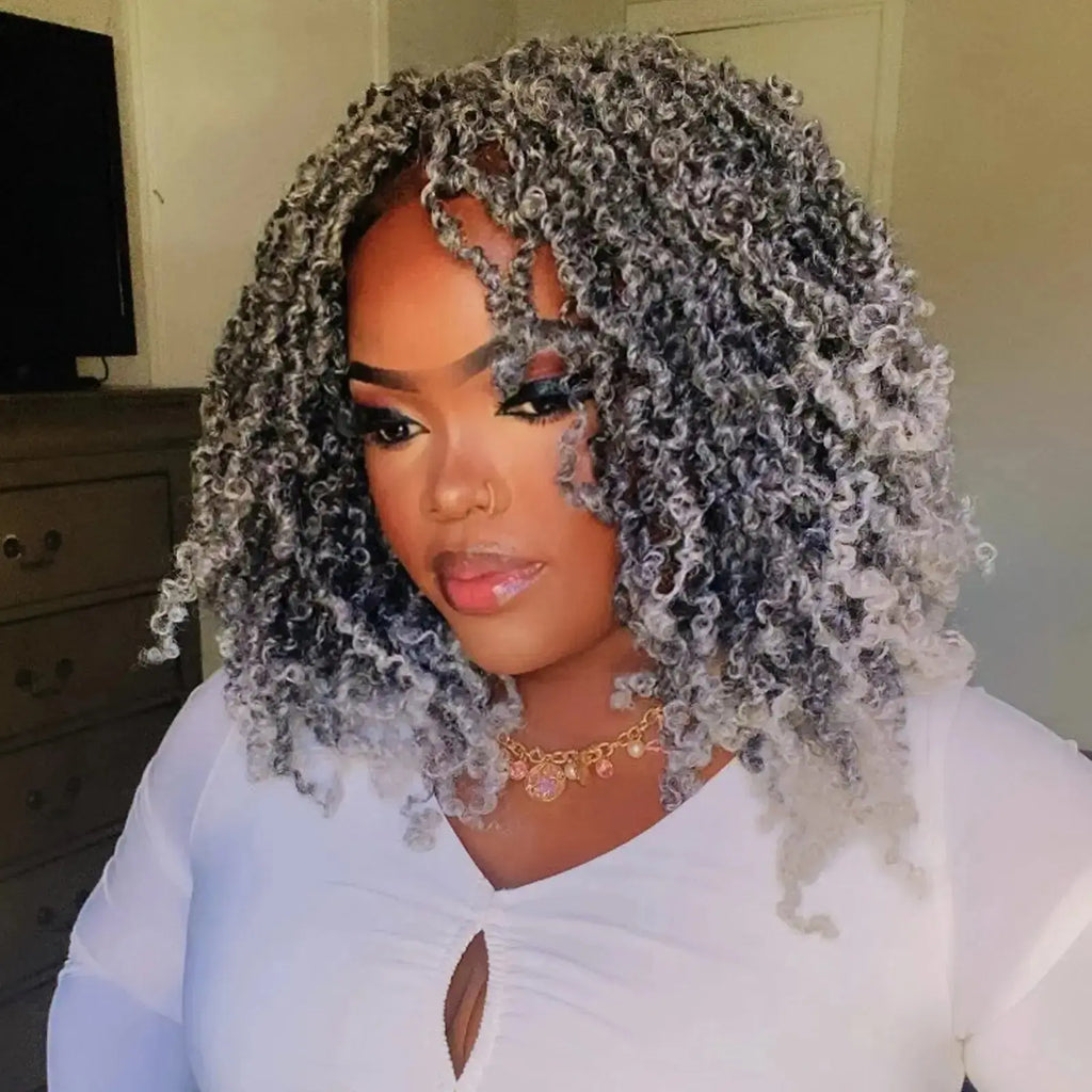 Toyotress Mini Yanky Twist Braiding Hair Short Passion Twist Crochet Braids Synthetic Hair Extensions