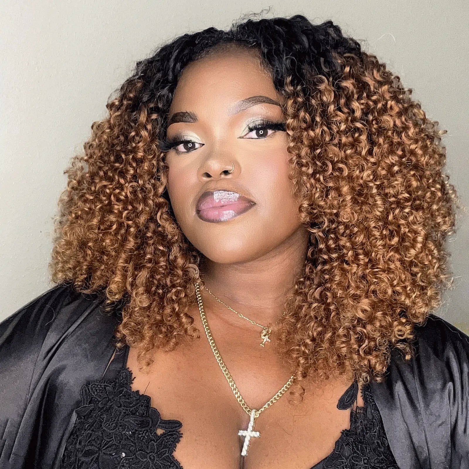 Toyotress® Human Crochet Hair Burmese Curly Hair Feather-Line Invisible Knotless Braiding Hair Extensions Toyotress