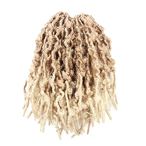 Butterfly Locs Color T27/613 Pre-twisted Distressed Synthetic Crochet Hair - Toyotress
