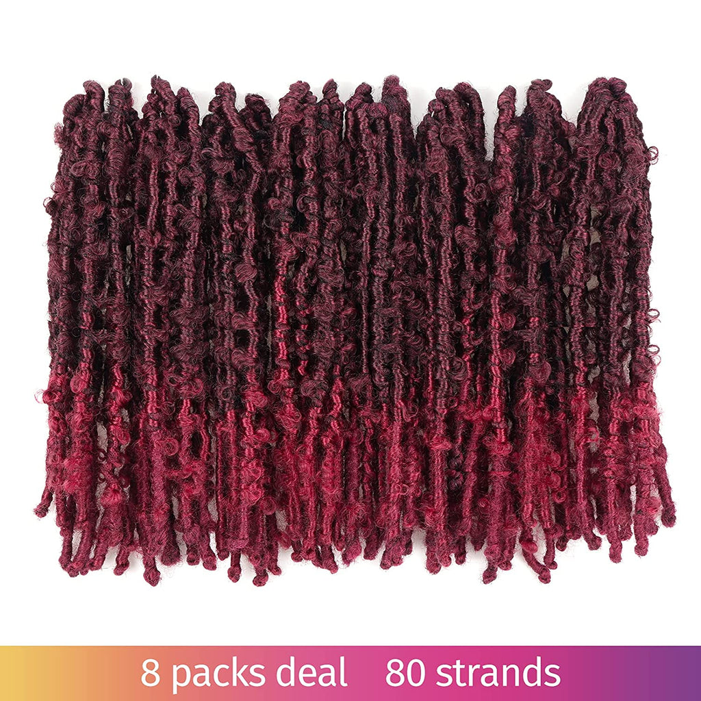 Butterfly Locs Color T118 Pre-twisted Distressed Synthetic Crochet Hair - Toyotress