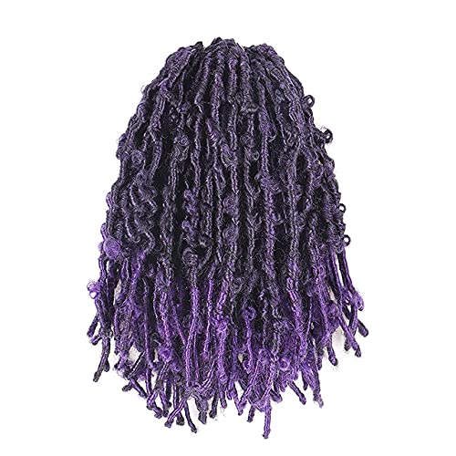 Butterfly Locs Color T-Purple Pre-twisted Distressed Synthetic Crochet Hair - Toyotress