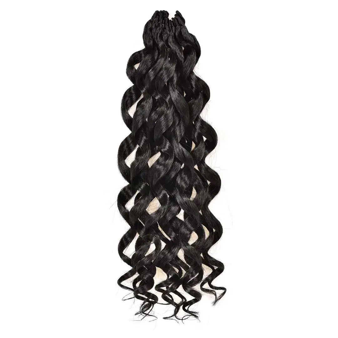 Toyotress Gogo Curl Jamaican Bounce Wavy Curly Pre-Looped Synthetic Hair