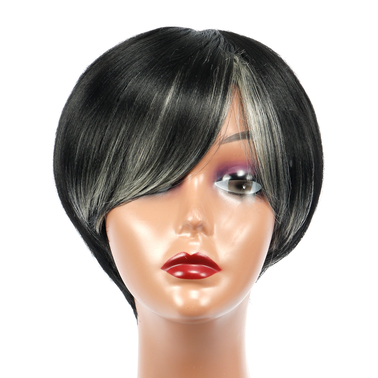 TOYOTRESS VANESSA SHORT NEAT BOB SYNTHETIC WIG 4