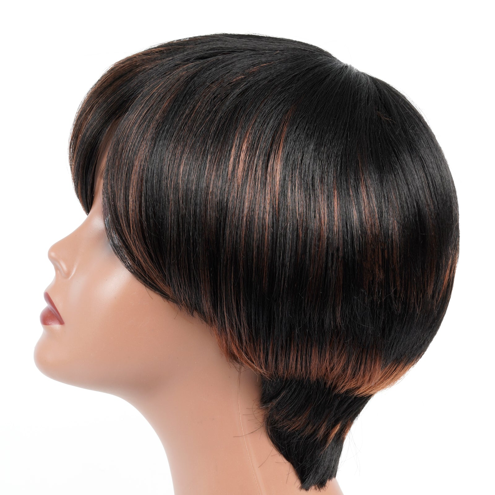 TOYOTRESS VANESSA SHORT NEAT BOB SYNTHETIC WIG 4