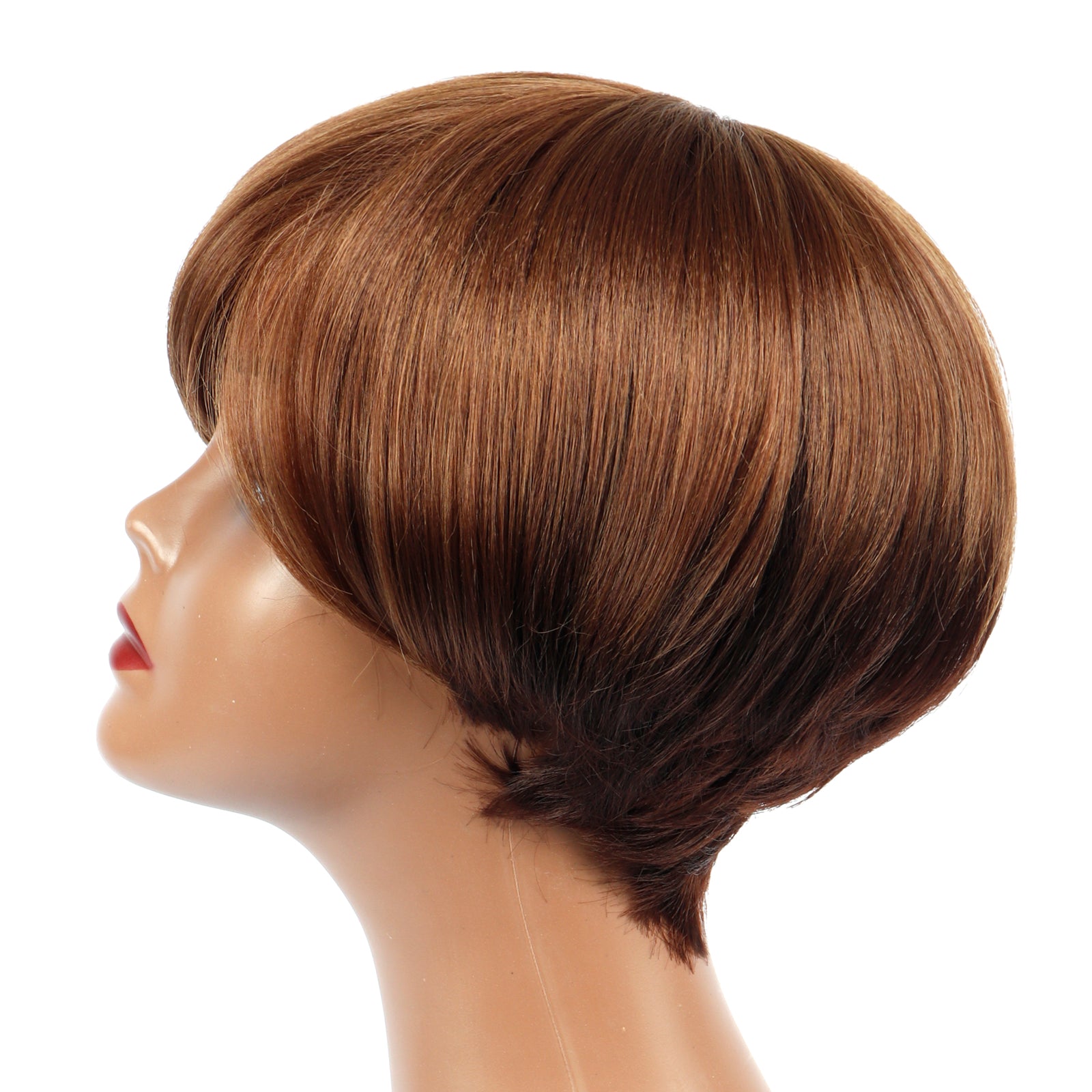 TOYOTRESS VANESSA SHORT NEAT BOB SYNTHETIC WIG 4