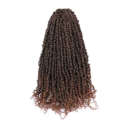 Tiana Passion Twist Hair - 20 inches (12 strands/pack) Pre-Twisted Pre-Looped Passion Twists Crochet Braids Made Of Bohemian Hair Synthetic Braiding Hair Extension - Toyotress