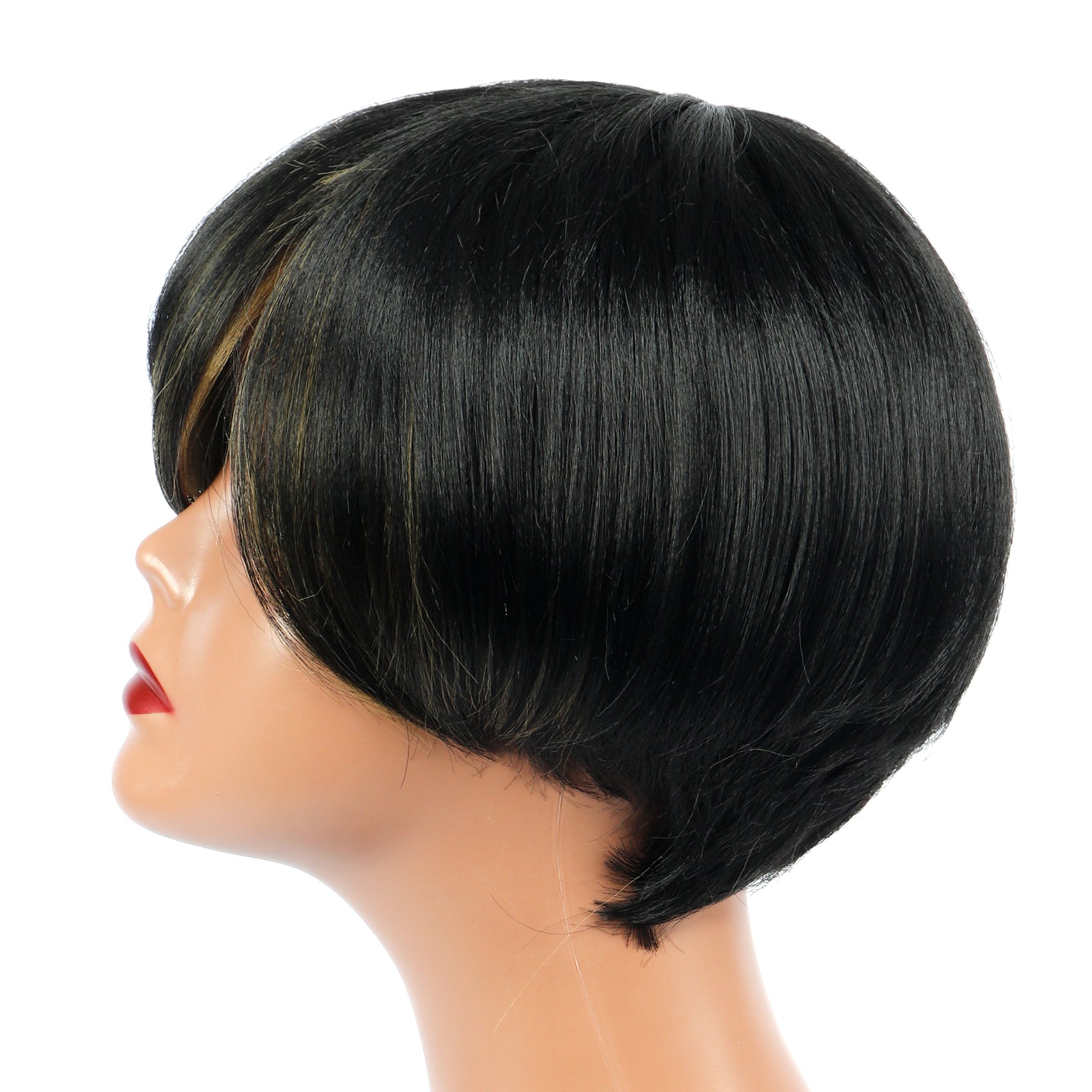 TOYOTRESS VANESSA SHORT NEAT BOB SYNTHETIC WIG 4