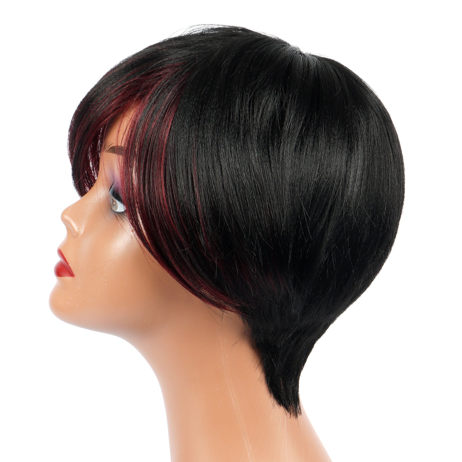 TOYOTRESS VANESSA SHORT NEAT BOB SYNTHETIC WIG 4