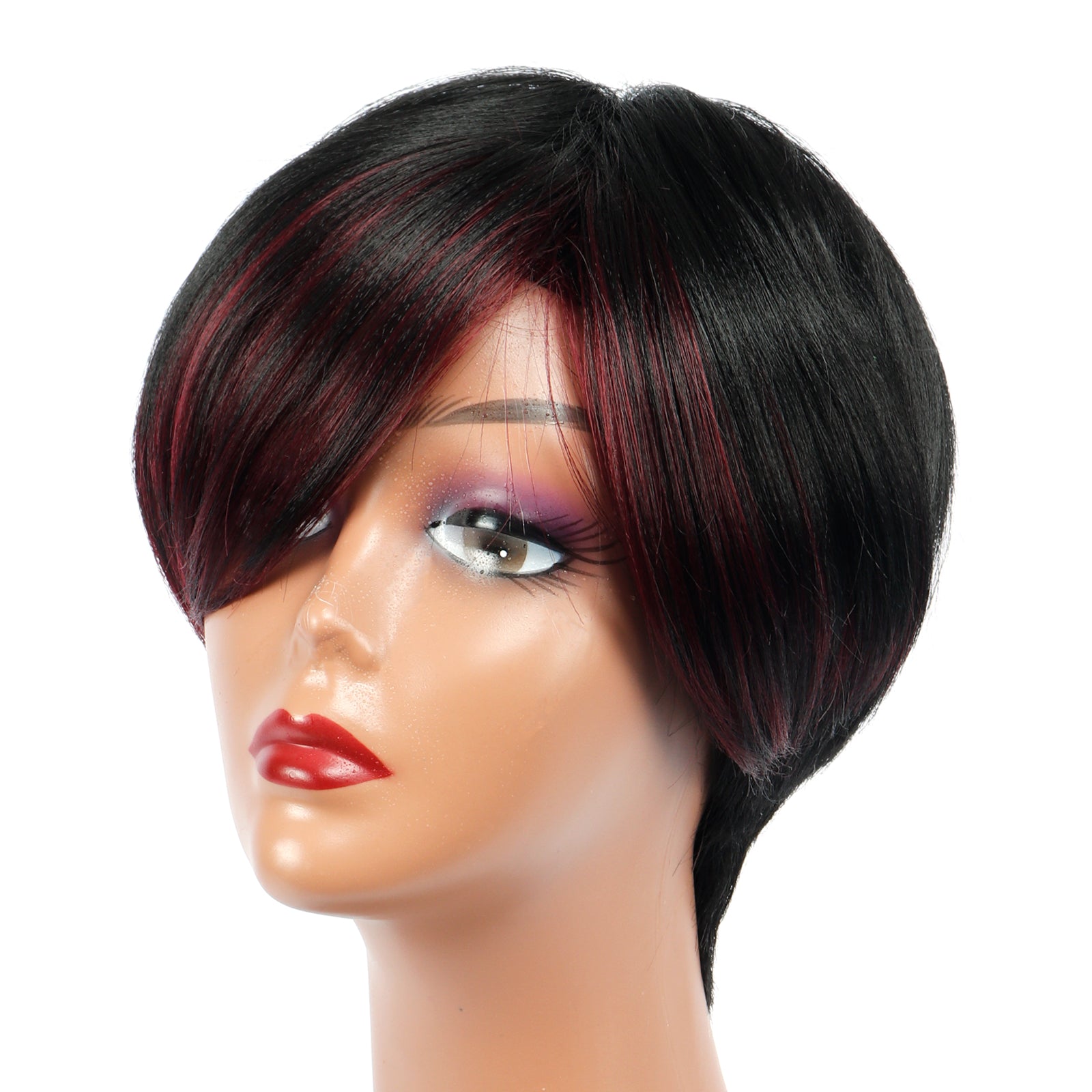 TOYOTRESS VANESSA SHORT NEAT BOB SYNTHETIC WIG 4