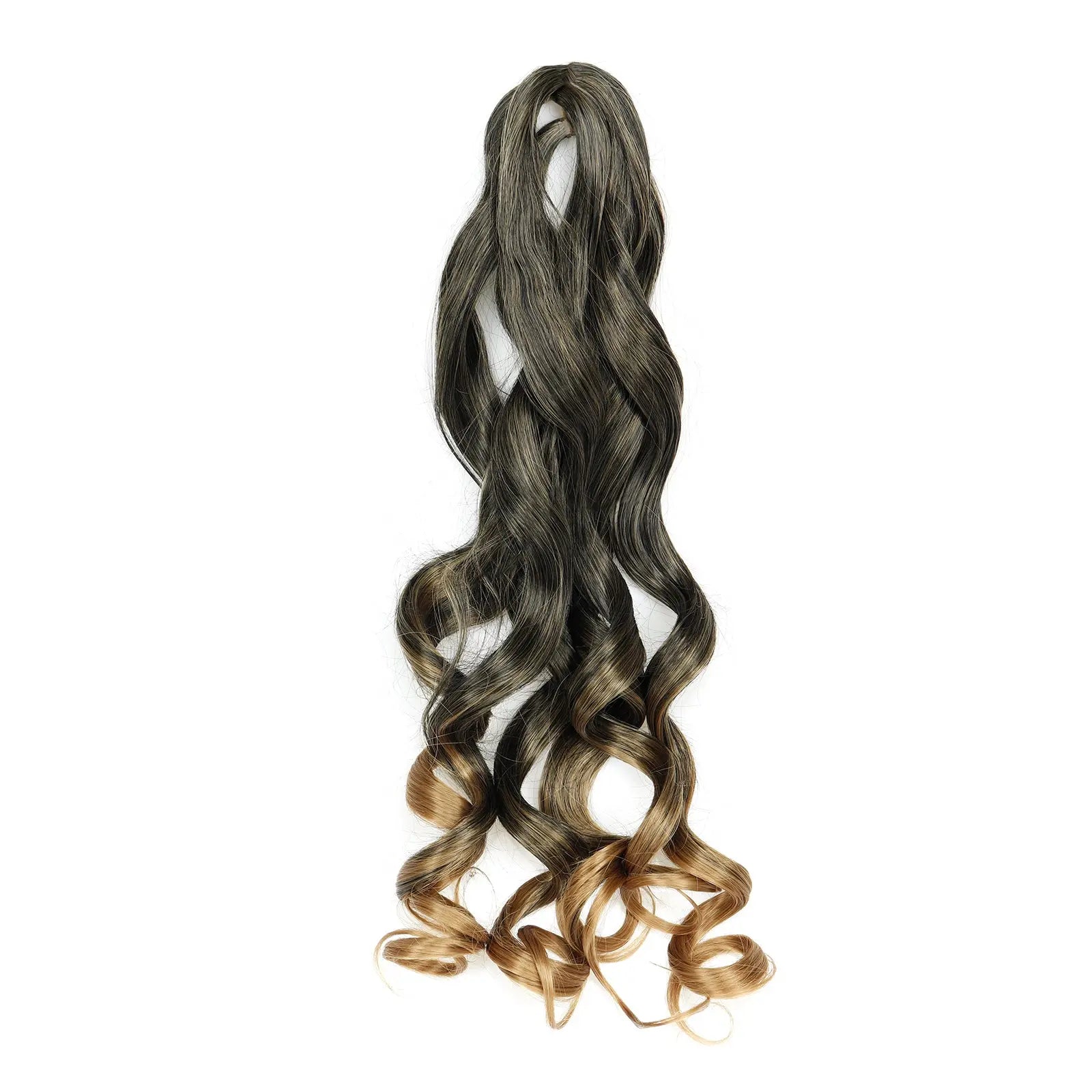 Toyotress French Curly Braiding Hair Loose Wave Braiding Hair Pre-Stretched Synthetic Hair Extensions