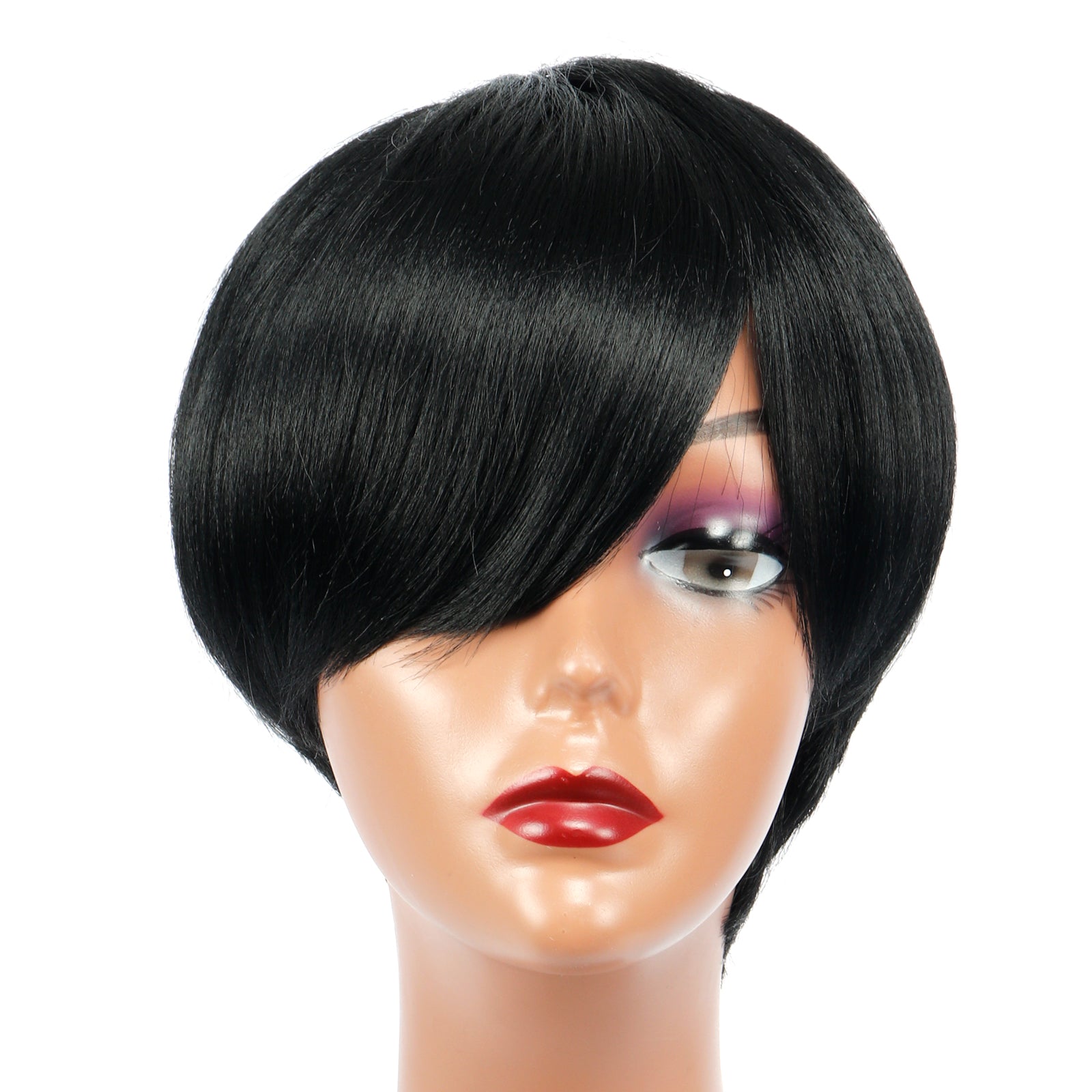 TOYOTRESS VANESSA SHORT NEAT BOB SYNTHETIC WIG 4