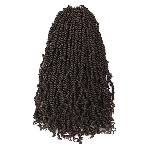 Tiana Passion Twist Hair - 20 inches (12 strands/pack) Pre-Twisted Pre-Looped Passion Twists Crochet Braids Made Of Bohemian Hair Synthetic Braiding Hair Extension - Toyotress