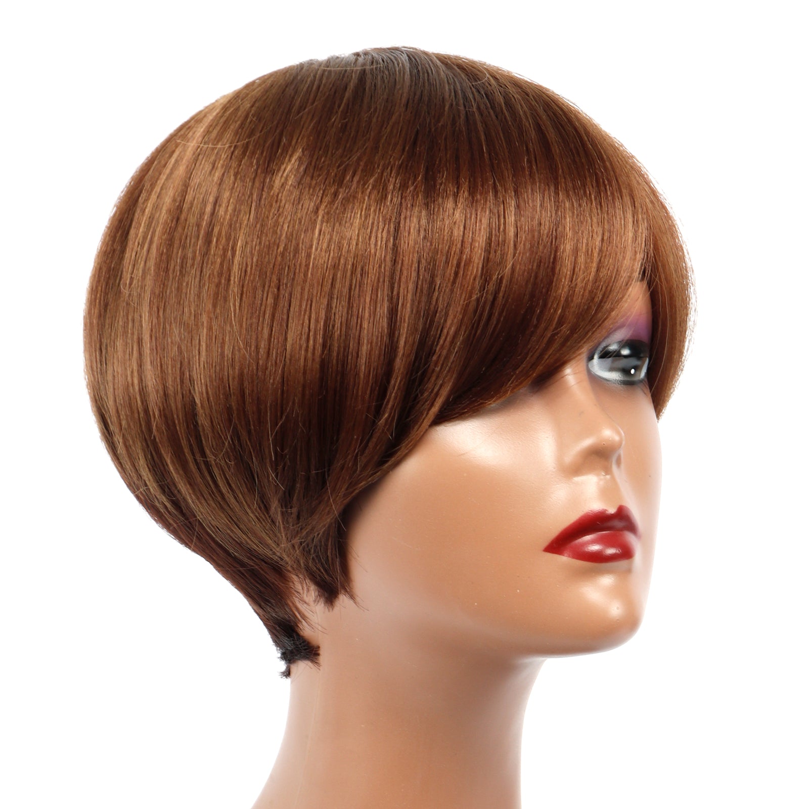 TOYOTRESS VANESSA SHORT NEAT BOB SYNTHETIC WIG 4