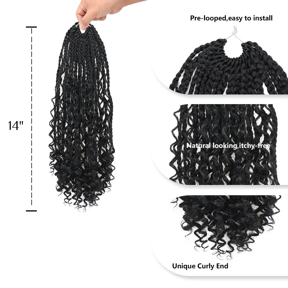 Goddess Box Braids Crochet Hair