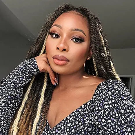 ( US ONLY) FAST SHIPPING Marley Hair | Toyotress® Marley Twist Hair - Short Black Marley Hair For Faux Locs, Afro Kinky Curly Marley Twist Braiding Hair Extensions Synthetic Toyotress