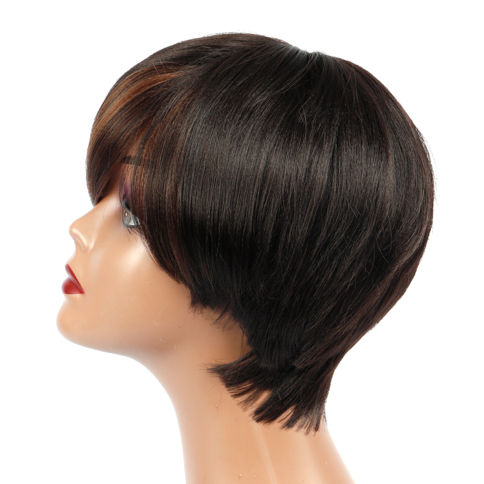 TOYOTRESS VANESSA SHORT NEAT BOB SYNTHETIC WIG 4