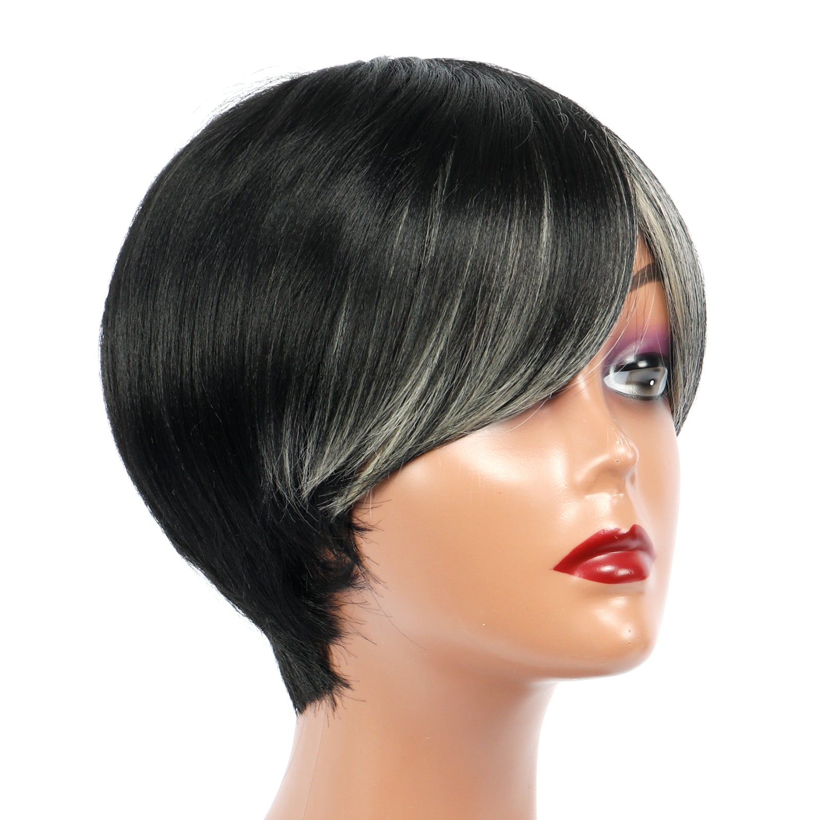 TOYOTRESS VANESSA SHORT NEAT BOB SYNTHETIC WIG 4