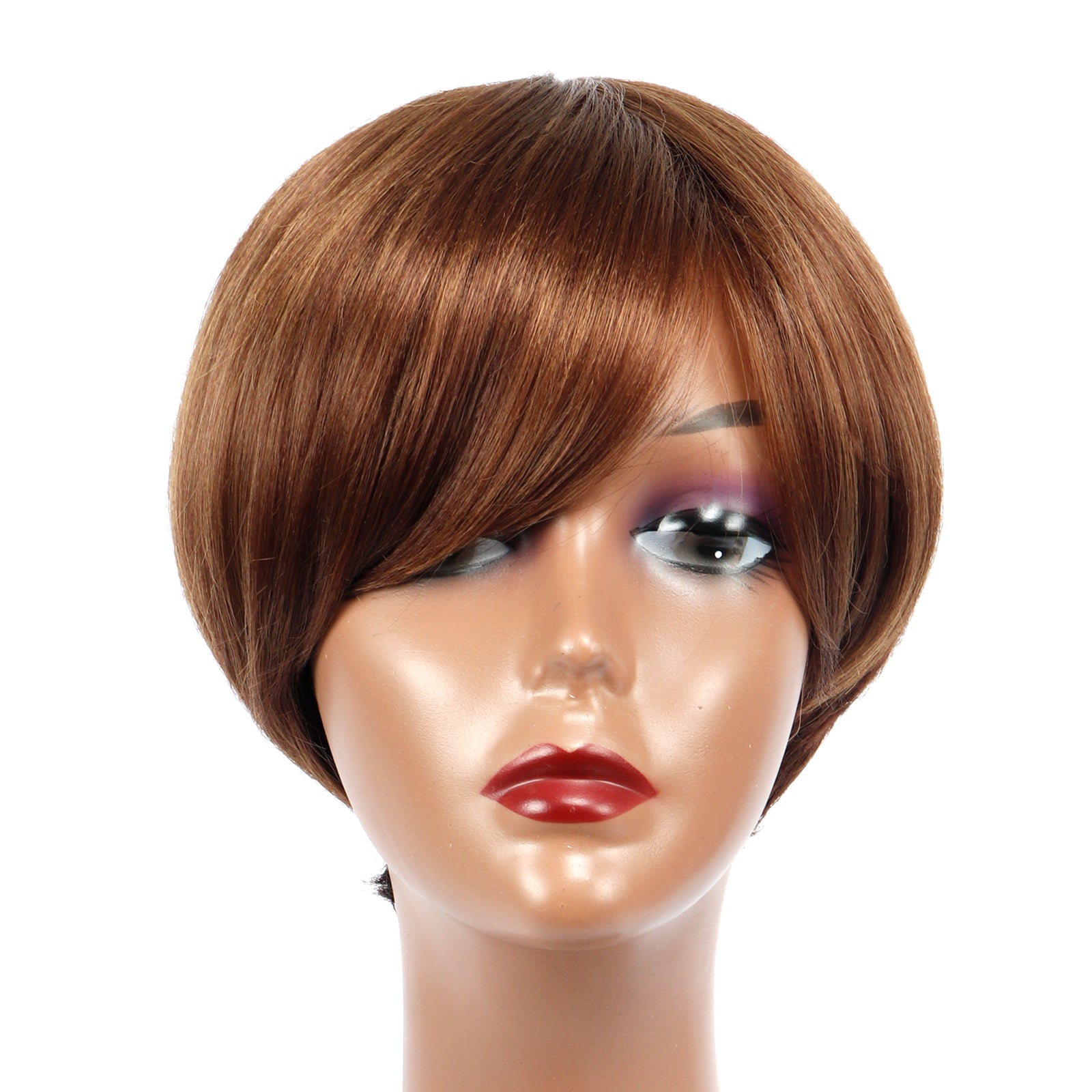 TOYOTRESS VANESSA SHORT NEAT BOB SYNTHETIC WIG 4