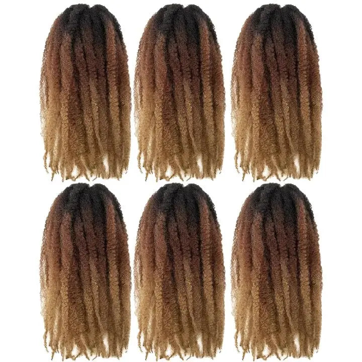 ( US ONLY) FAST SHIPPING Marley Hair | Toyotress® Marley Twist Hair - Short Black Marley Hair For Faux Locs, Afro Kinky Curly Marley Twist Braiding Hair Extensions Synthetic Toyotress