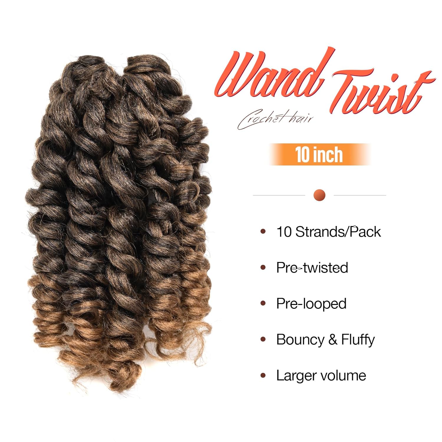 ( US ONLY) FAST SHIPPING WC | Toyotress Wand Curl Crochet Hair - 6 Packs Jet Black Jamaican Bounce Crochet Hair, Short Bob Curly Crochet Braids Bouncy Curls Synthetic Braiding Hair Extensions