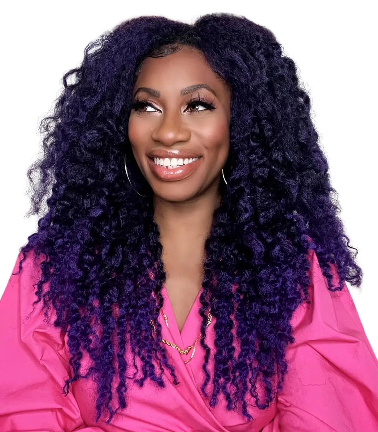 ( US ONLY) FAST SHIPPING Marley Hair | Toyotress® Marley Twist Hair - Short Black Marley Hair For Faux Locs, Afro Kinky Curly Marley Twist Braiding Hair Extensions Synthetic Toyotress